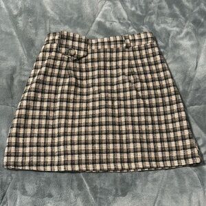 J.Ing Plaid Skort